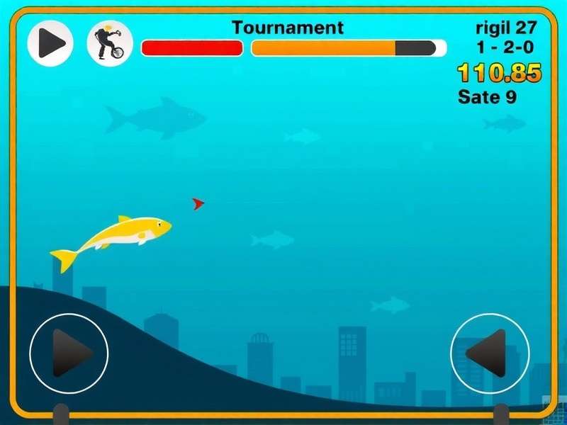 Golden Fin Sprint gameplay screenshot
